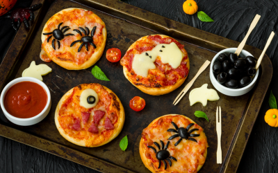 Aperitivos Fáciles de Halloween para Hacer con Niños